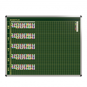 Klassen-Plantafel, 12 Stunden Mo-Fr, für 35 Klassen, 123x157 cm, Klassen-Plantafel, 12 Stunden Mo-Fr, für 35 Klassen, 123x157 cm,